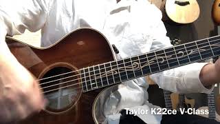 Video thumbnail for Taylor K22ce V-Class 【山野楽器 ロックイン新宿 アコースティックギターフロア】 by ロックイン新宿山野楽器
