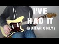 Black Flag - I've Had It guitar cover