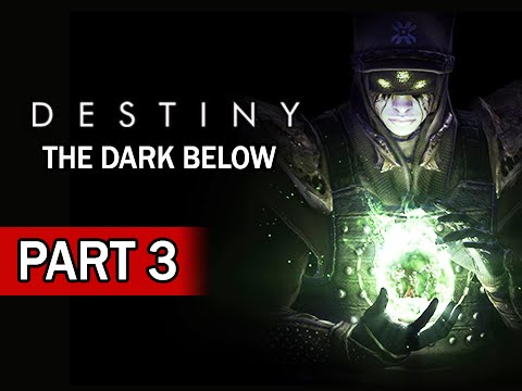 Destiny The Dark Below DLC Walkthrough Part 3 - Salvage The Cauldron Hunter Multiplayer