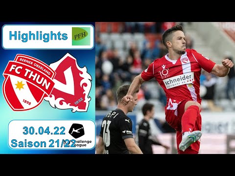 Highlights: FC Thun vs FC Vaduz (30.04.22)