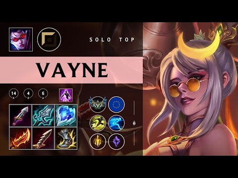 Vayne Top vs Irelia - EUW Challenger Patch 26.02