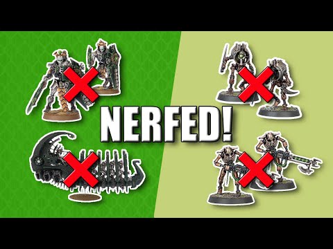 How The Balance Dataslate Has Nerfed Necrons