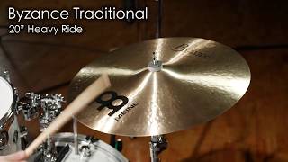 Video thumbnail for Meinl Cymbals B20HR Byzance 20" Traditional Heavy Ride Cymbal by MEINL Cymbals - Official Product Videos