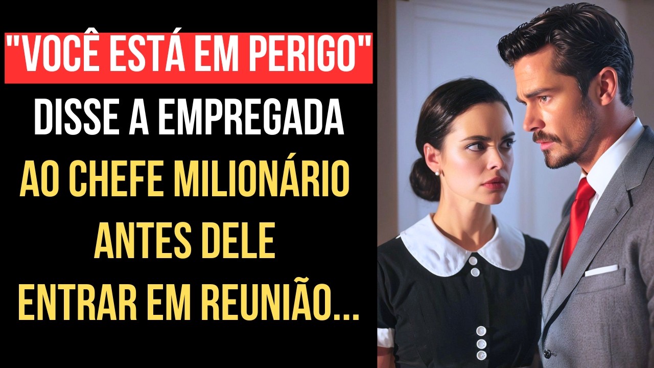 A EMPREGADA QUE MUDOU A VIDA DO CHEFE MILIONÁRIO APENAS...