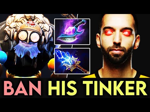 Reason Why You Should Ban His Tinker - Funkefal GOD TINKER Aggressive Plays Dota 2