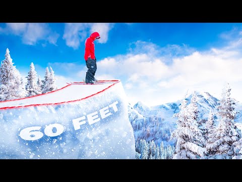 Building A MASSIVE Ski Jump!