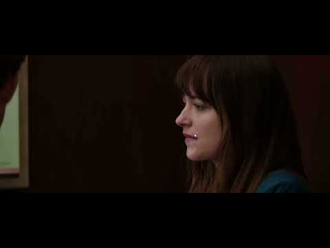 Fifty Shades of Grey First Kiss Scene Anastasia Steele and Christian Grey 4k