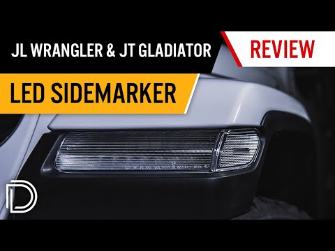 Must-Have JL Upgrade! LED Sidemarkers for 18-24 Jeep JL Wrangler & '20 JT Gladiator | Diode Dynamics