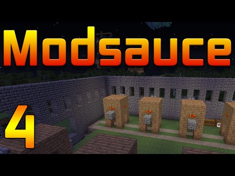 Modsauce Server Play - Ep 4 - Charcoal Starter