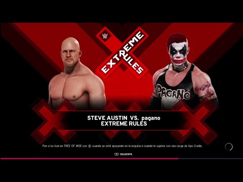 Steve Austin vs Pagano 2K20