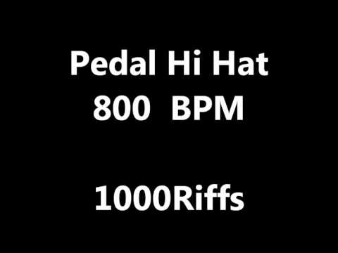 Pedal Hi Hat Metronome : 800 BPM - Beats Per Minute