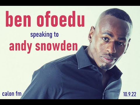 Ben Ofoedu of Phats & Small Speaking to Andy Snowden on 105 Calon FM