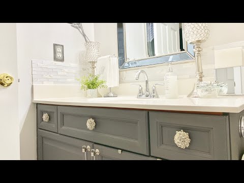 YouTube video about: How to decorate a bathroom countertop?