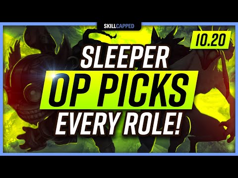 The MOST SLEEPER OP PICKS to Climb in Patch 10.20 for EVERY ROLE! - League of Legends