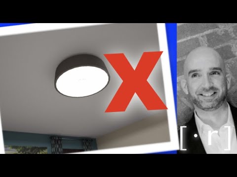 Weird: Overhead Lighting Is Bad!