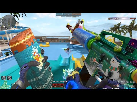 Crossfire NA Trash ( Đột Kích ) 2.0 : M4A1 Xmas Snow - Hero Mode X - Zombie V4