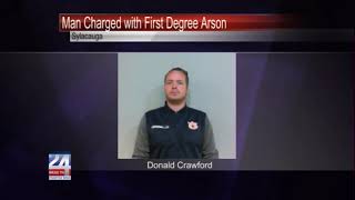 Man Charged with First Degree Arson in Sylacauga