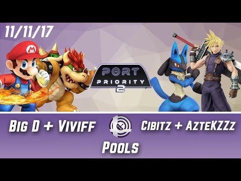 Port Priority 2 - Big D + Viviff Vs. Cibitz + AzteKZZz - Pools