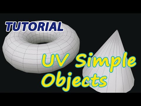 Autodesk Maya 2018 Tutorial - Simple UV Mapping