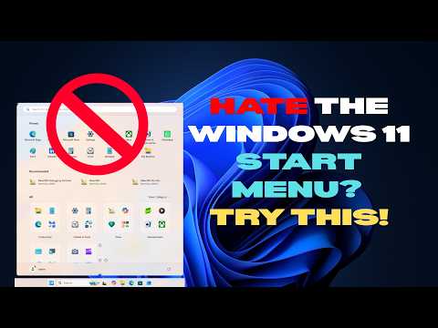 Hate The Windows 11 Start Menu? Try This