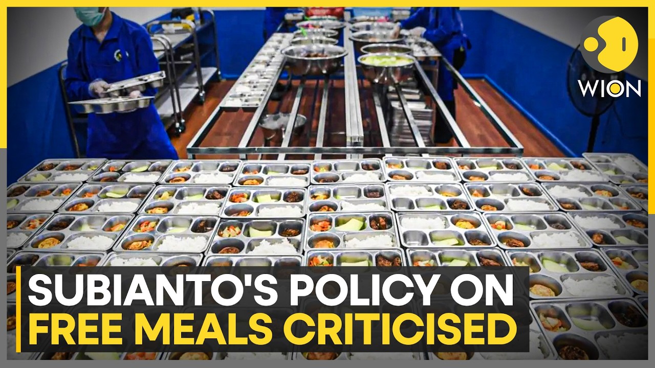 Indonesia Halts Free Meals Scheme During Holidays | WION News