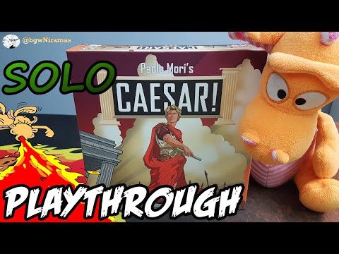 Caesar!: Seize Rome in 20 Minutes! - Solo Playthrough