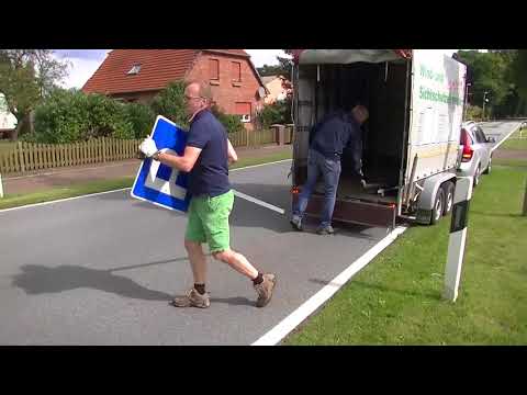 Faustball DM U18, Feld 2017: Aufbau