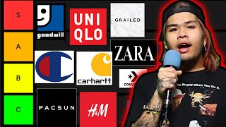 THE AFFORDABLE FASHION TIER LIST