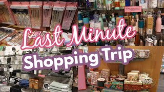 LAST MINUTE SHOPPING AT POUNDLAND AND TK MAXX