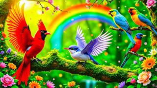 🍃 Relaxing Piano & Birdsongs | Tranquil Green Valley with Soft Piano and Birdsong