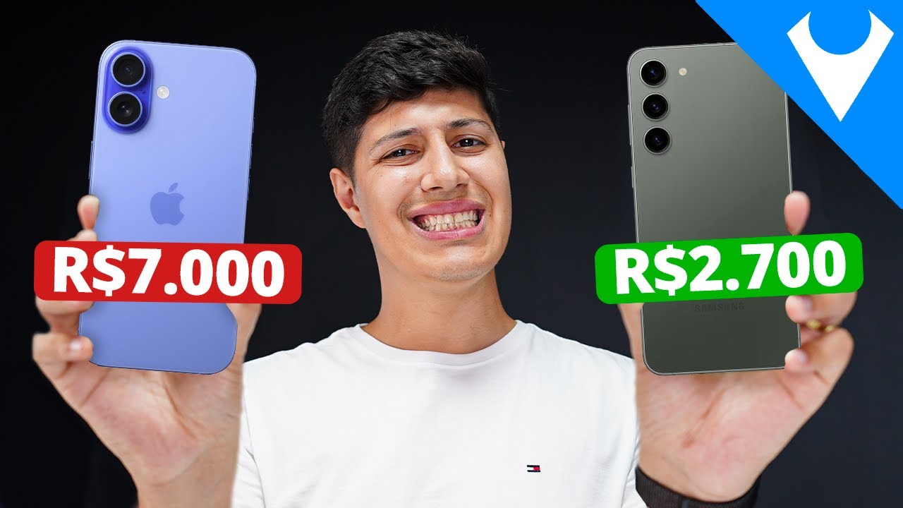 veja! iPhone 16 vs Galaxy S23 - QUAL MELHOR para você? Comparativo