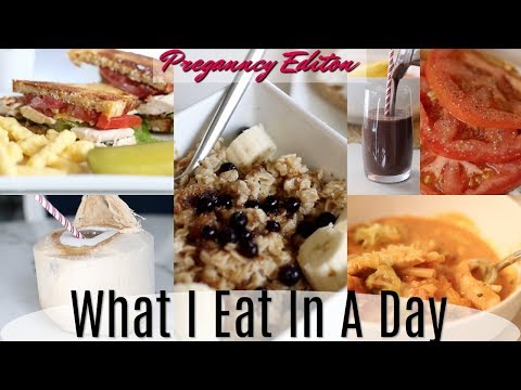 What I Eat In A Day - Pregnancy Edition! MissLizHeart