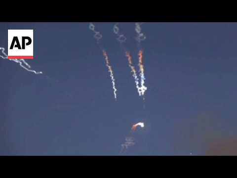 US and Iran launch strikes after Trump blames Tehran for helicopter crash
