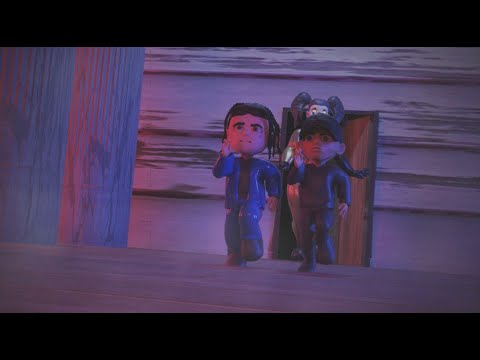 AQUA VS - CAE LA NOCHE FT EASYKID (Visualizer)