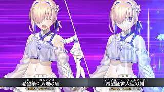 【FGO】水着マシュ(パラディーン)　宝具演出(盾宝具&迎撃宝具)　Noble Phantasm