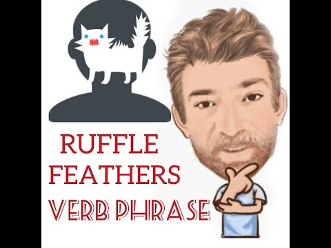 English Tutor Nick P Verb Phrase (289) Ruffle Feathers