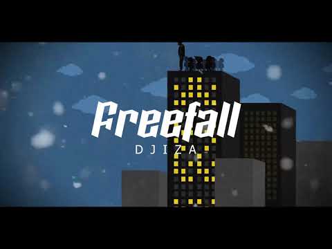 Djiza - Freefall | دجيزا - فري فال  (Official Lyrics Video) Prod. by Djiza