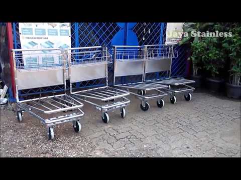 TROLLEY STAINLESS & TROLLEY BESI DI JAYA STAINLESS “BISA CUSTOM DESAIN”