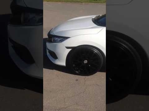2016 Honda Civic LX on 20" TSW Donnington wheels and Toyo Tires