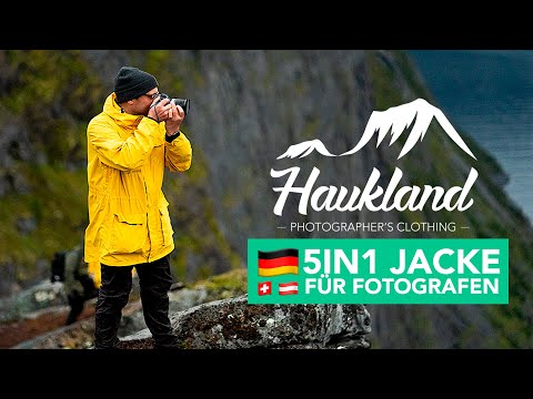 Haukland 5in1 Jacke für Fotografen 🇩🇪 Deutschland 🇦🇹 Österreich 🇨🇭 Schweiz