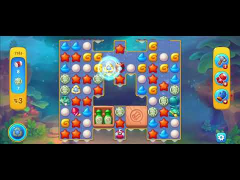 7140 7141 7142  Unlocking New Level #fishdom #playrix #Pretty Aqua Fishdom ♒️🐟🐠