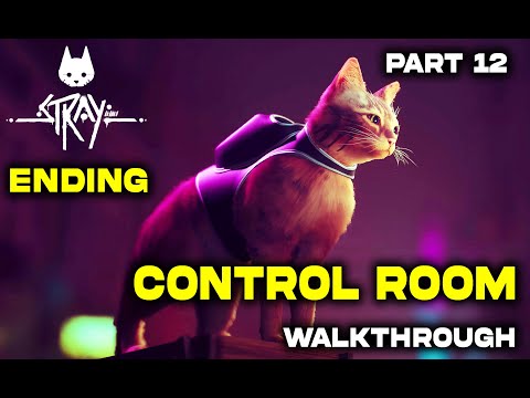 STRAY Ending - Control Room Complete Walkthrough | Chapter 12 | How STRAY Ends | Final Chapter