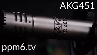 Video thumbnail for AKG 451 or AKG Blueline SE 300B - How classic is classic? by ppm6.tv