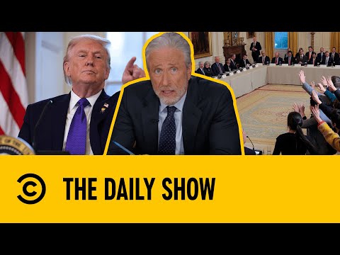 Big Oil Gets White House Sales Pitch On Venezuela | The Daily Show