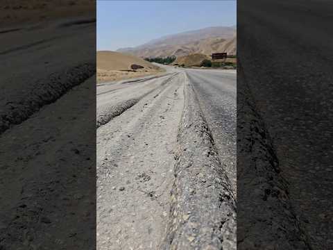 Смертельно опасные дороги Афганистана! Советский асфальт в пустынях Афгана - наследие солдат СССР 🇷🇺