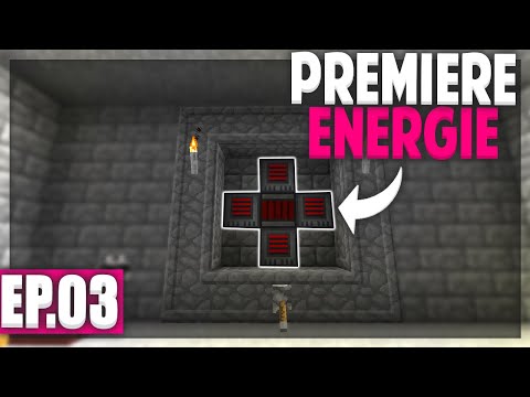 ÉNERGIE ET NOUVELLE DIMENSION ! | Minecraft Moddé - MC Eternal | Ep# 3