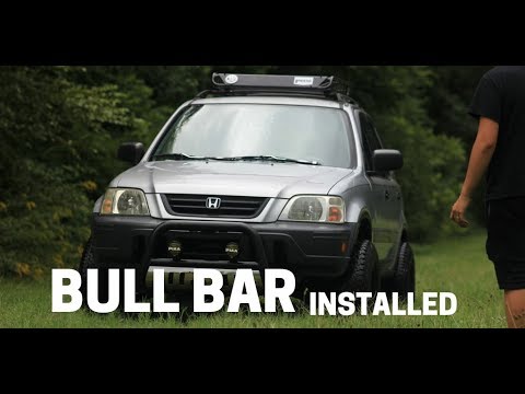 Lifted CR-V Bull Bar Install
