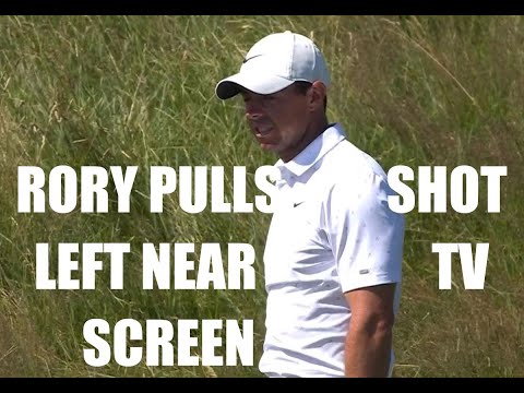 Rory McIlroy's Temporary Immovable Obstruction Drop - Golf Rules Explained
