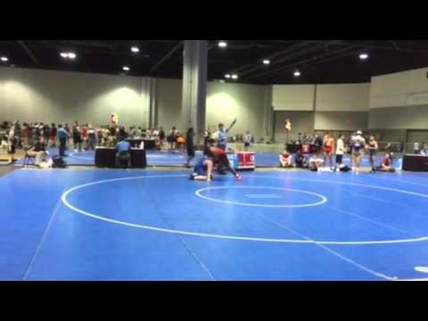 Kendrick Watson wrestling