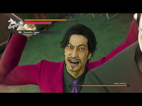 Karl plays Yakuza 0 Pt 62 - It takes multiple bullets to defeat knife man